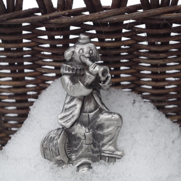Elle Vintage Pewter Clown - Picture 2 of 4